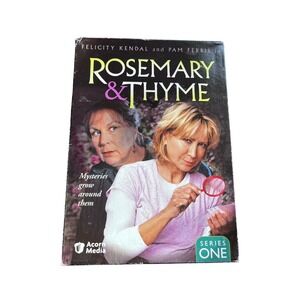 Rosemary & Thyme Series One DVD Set British Mystery Felicity Kendal Pam Ferris